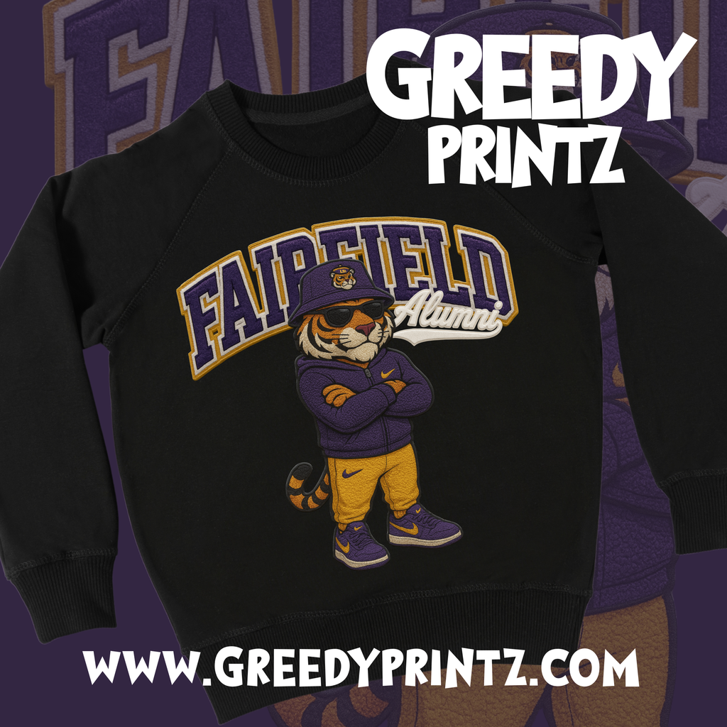 Faux Chenille Sweatshirt